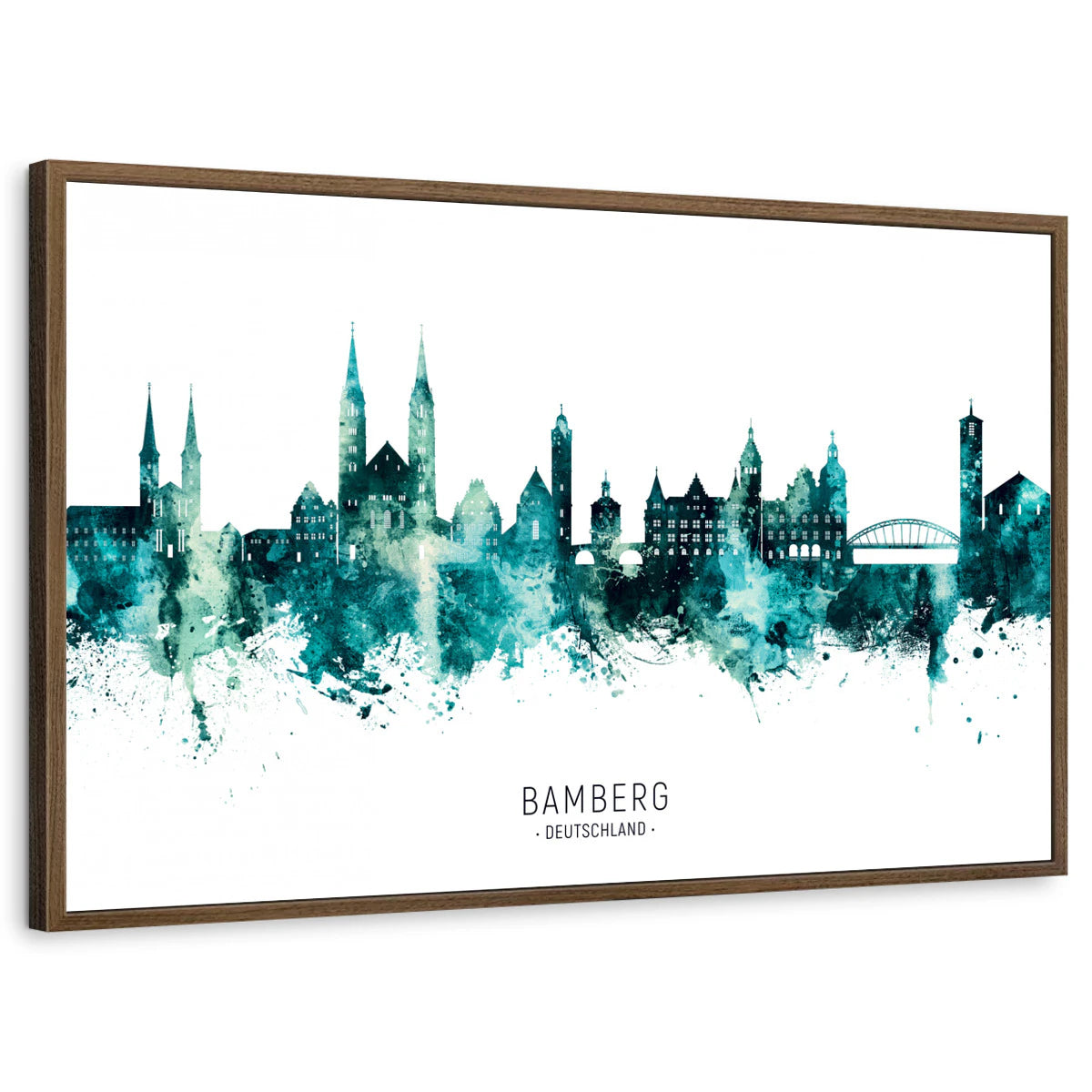 framed-print-brown-walnut-standard