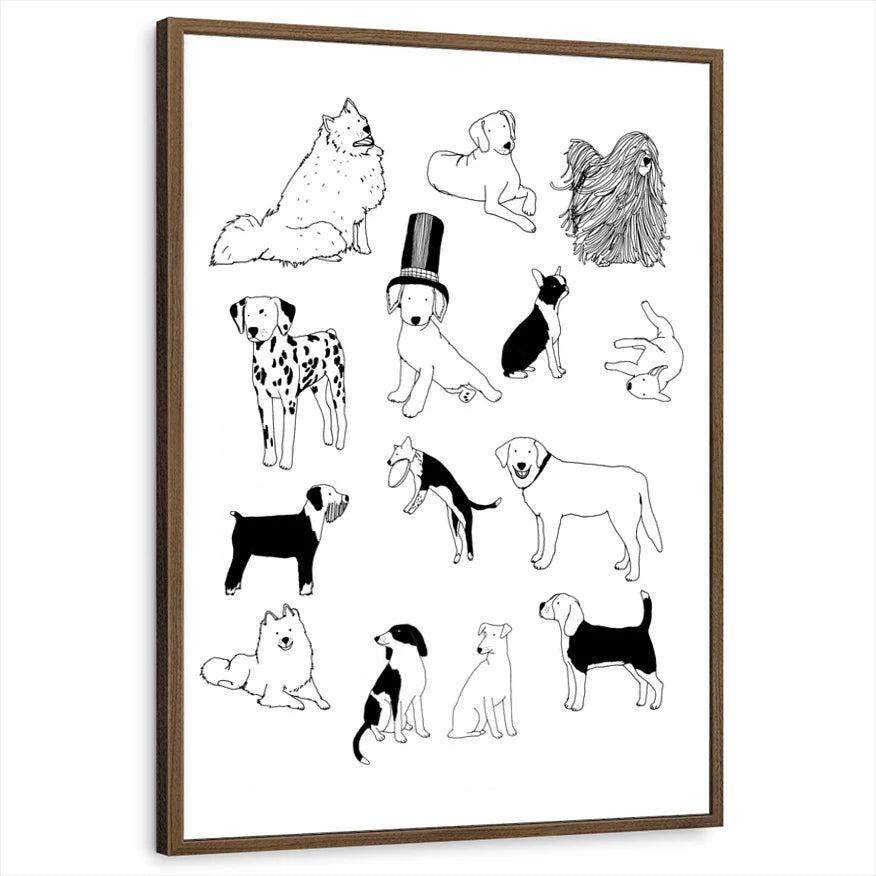 framed-print-brown-walnut-standard