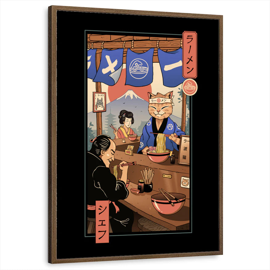 framed-print-brown-walnut-standard