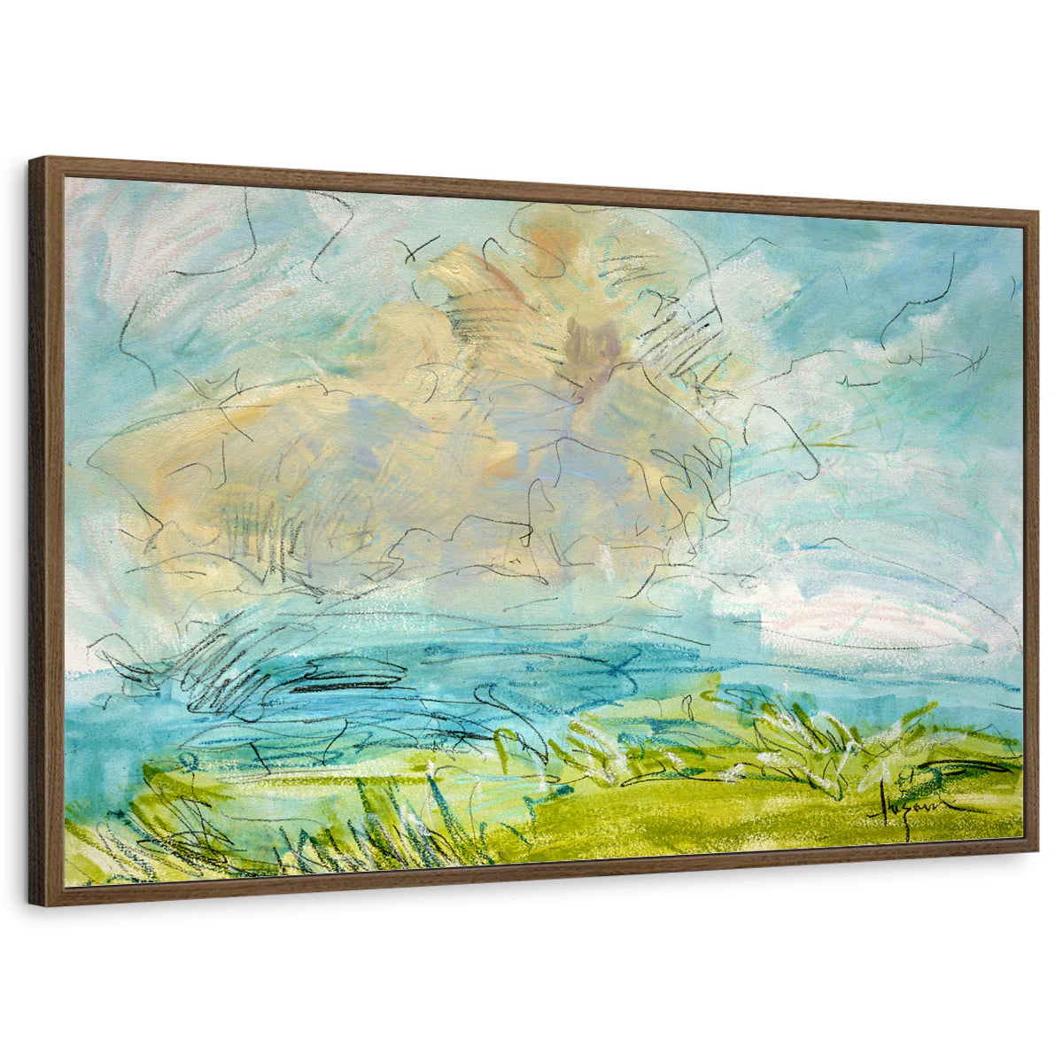 framed-print-brown-walnut-standard