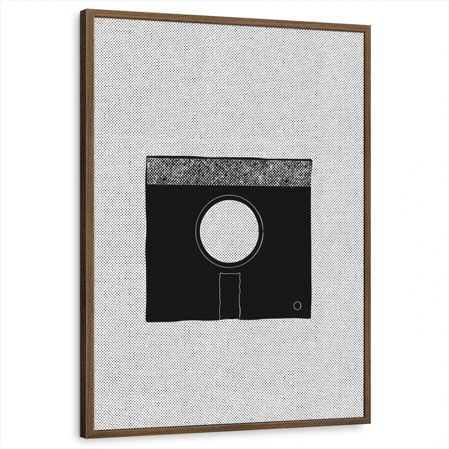 framed-print-brown-walnut-standard