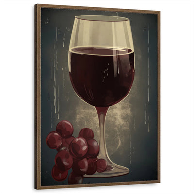 framed-print-brown-walnut-standard