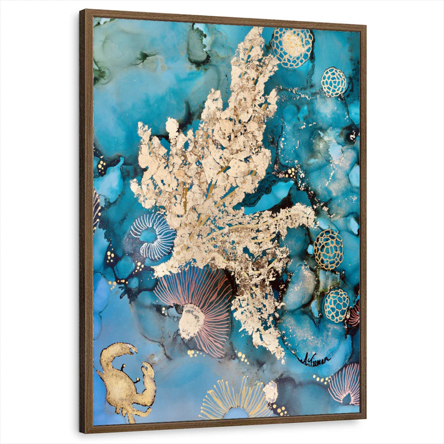 framed-print-brown-walnut-standard