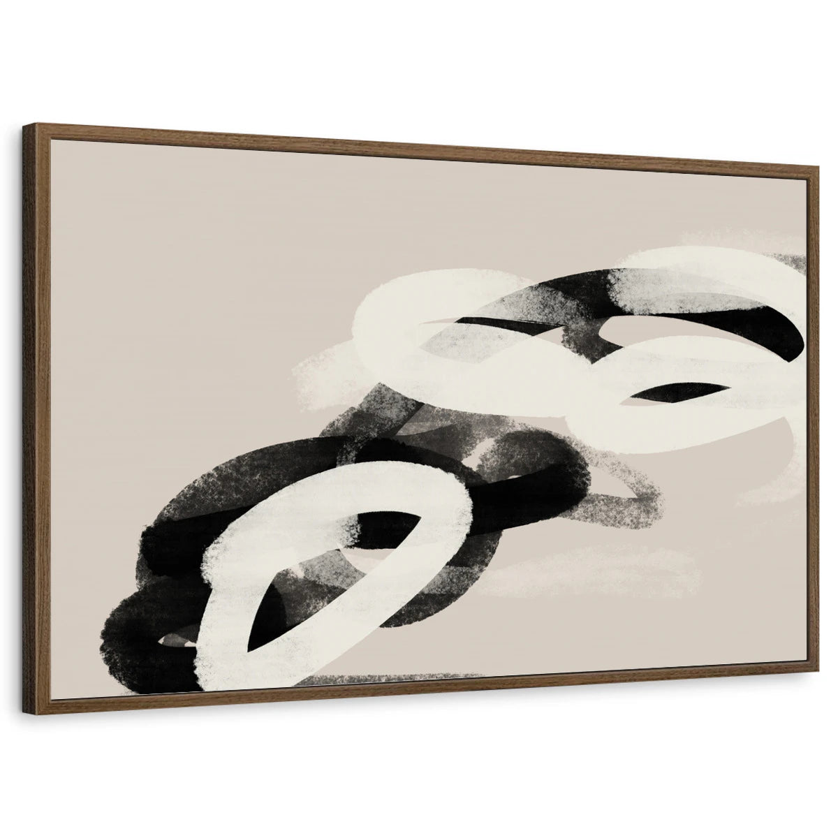 framed-print-brown-walnut-standard