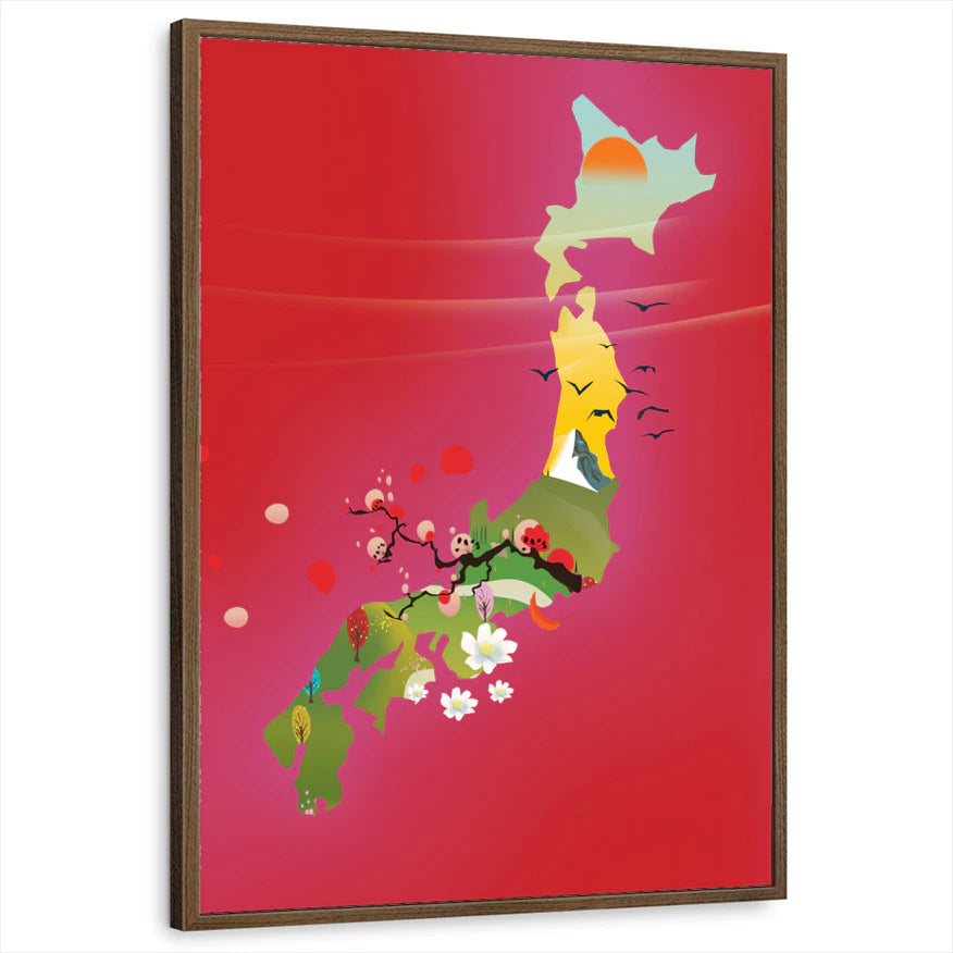 framed-print-brown-walnut-standard