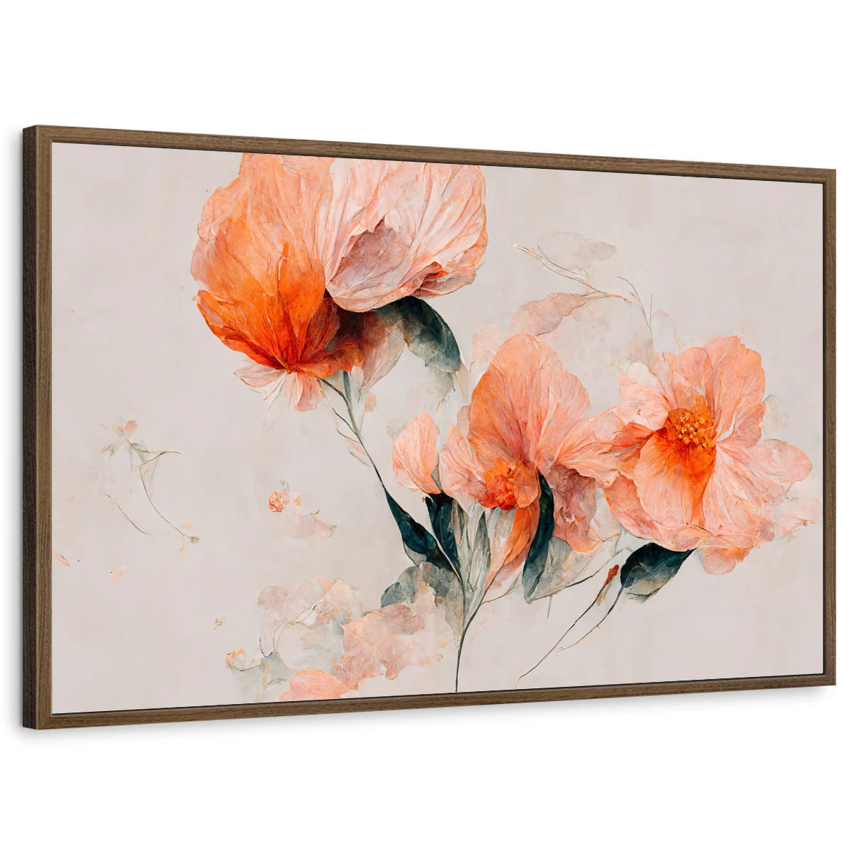 framed-print-brown-walnut-standard