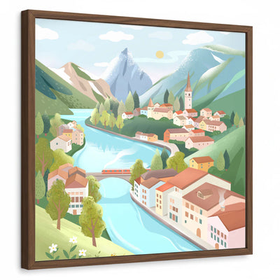 framed-print-brown-walnut-standard