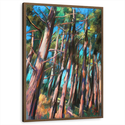 framed-print-brown-walnut-standard