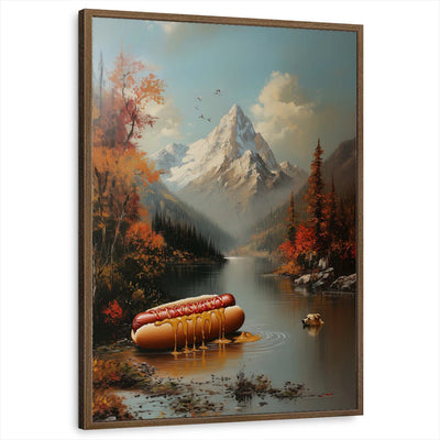 framed-print-brown-walnut-standard