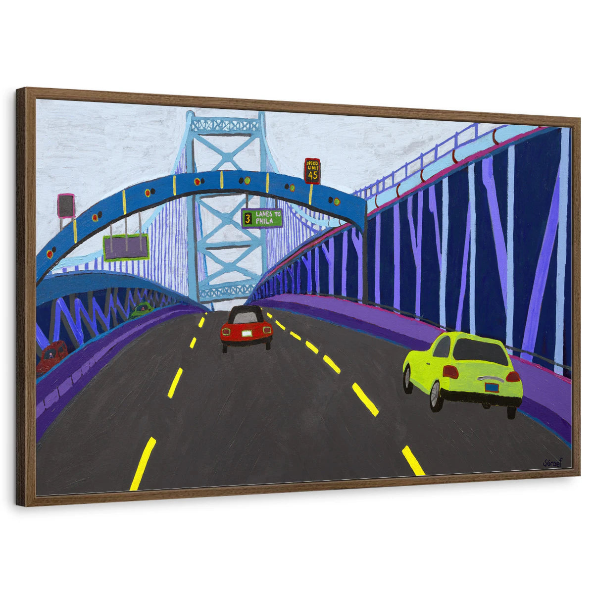 framed-print-brown-walnut-standard