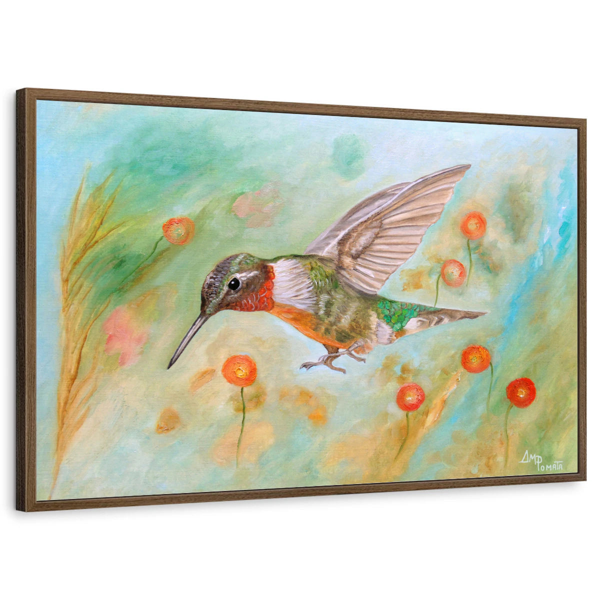 framed-print-brown-walnut-standard