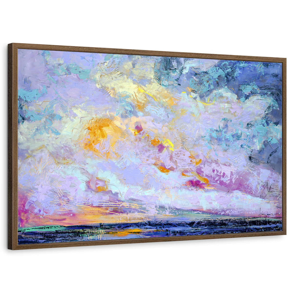 framed-print-brown-walnut-standard