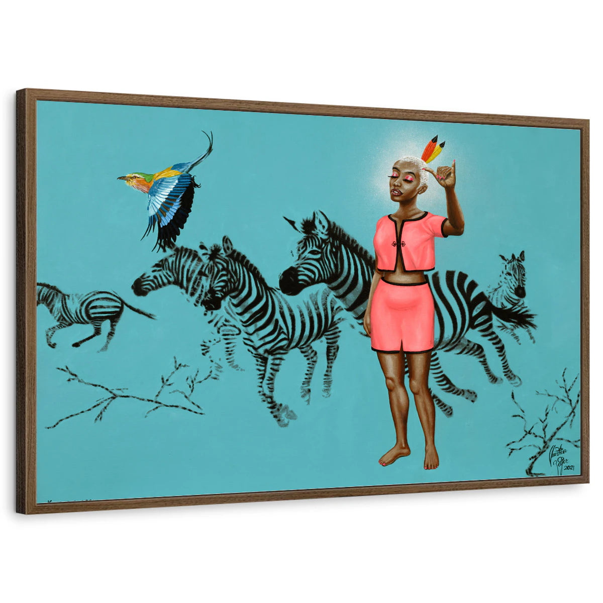 framed-print-brown-walnut-standard