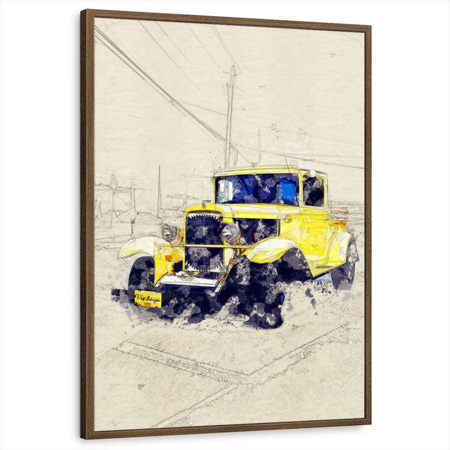 framed-print-brown-walnut-standard