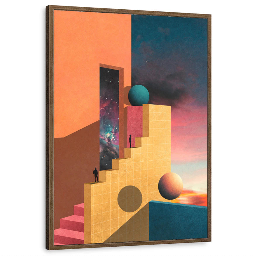 framed-print-brown-walnut-standard