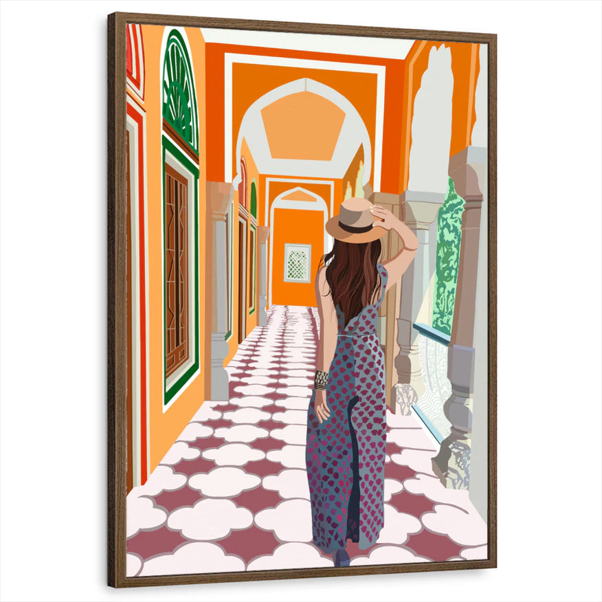 framed-print-brown-walnut-standard