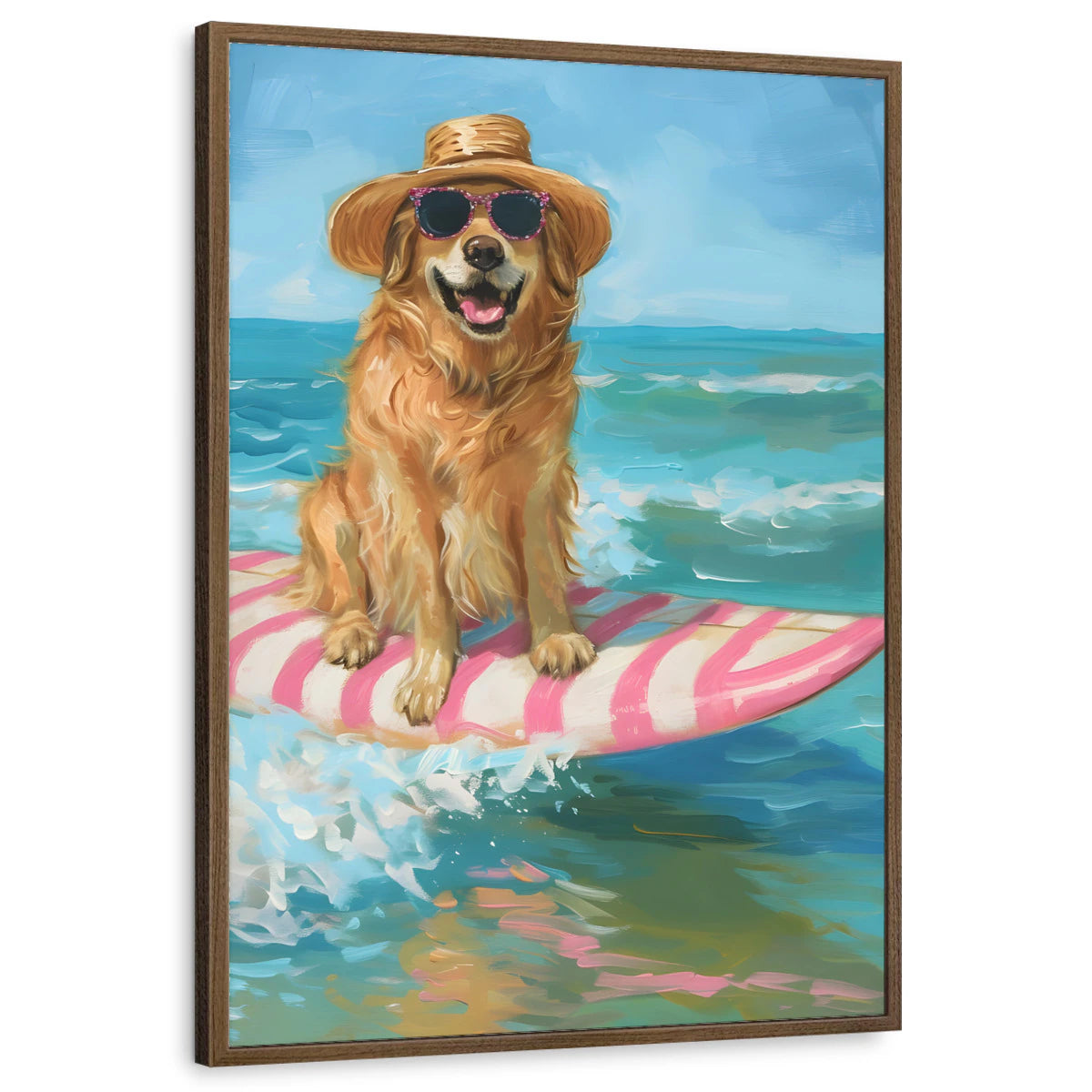 framed-print-brown-walnut-standard