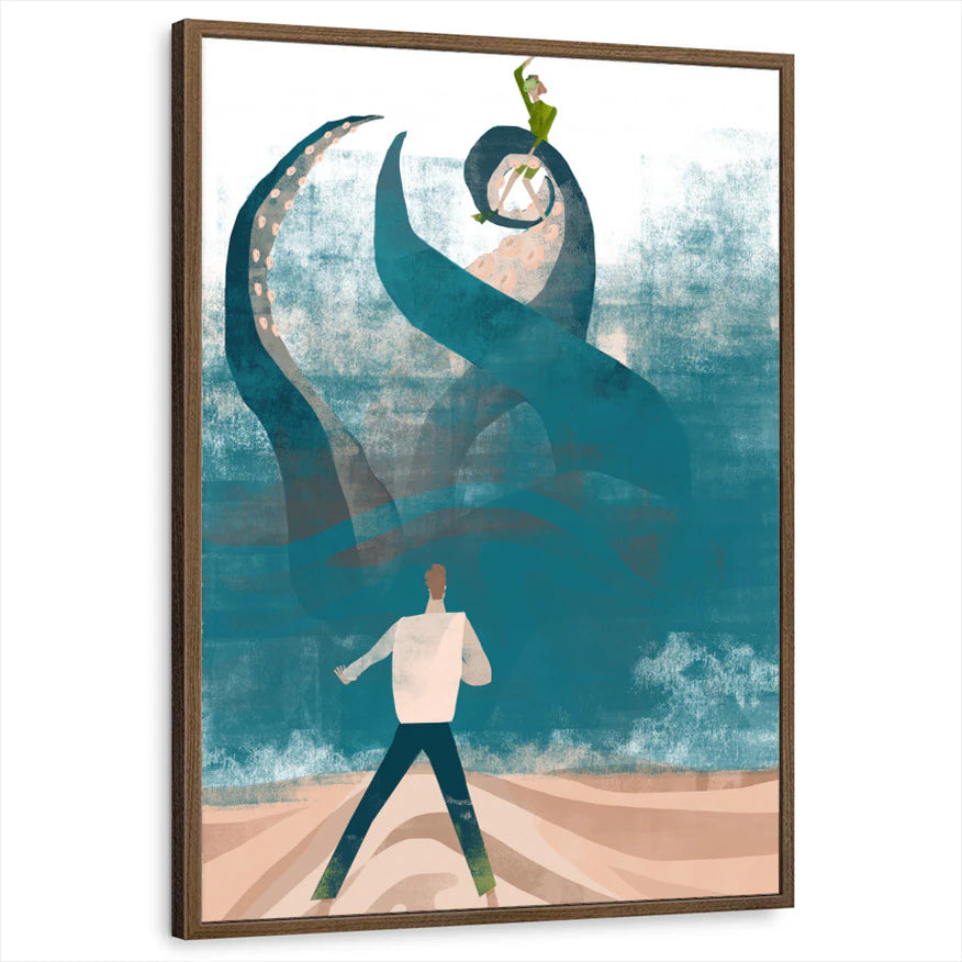 framed-print-brown-walnut-standard