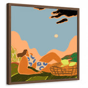 framed-print-brown-walnut-standard