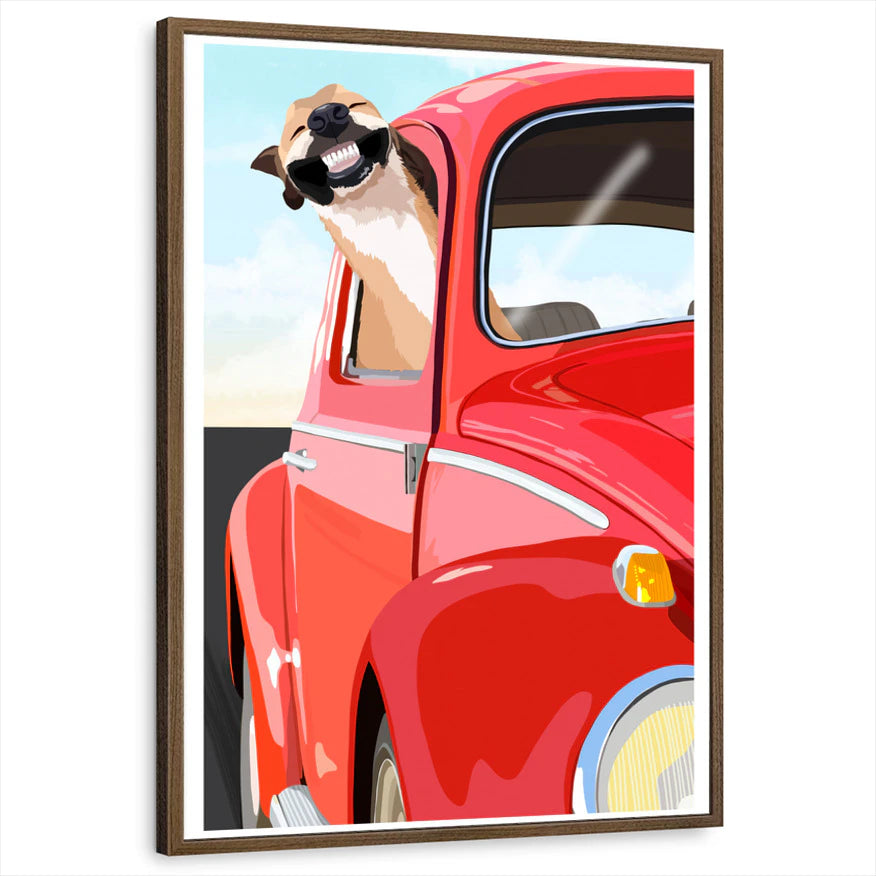 framed-print-brown-walnut-standard