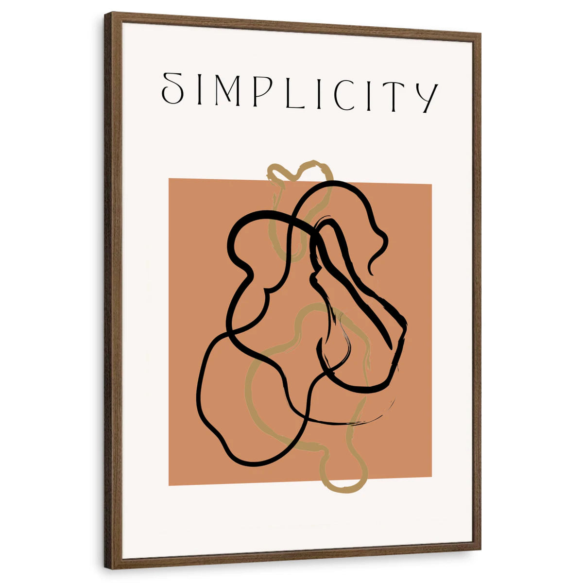 framed-print-brown-walnut-standard