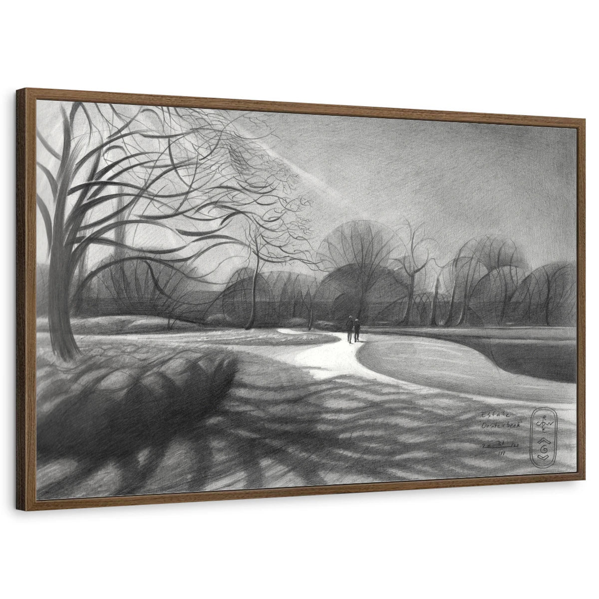 framed-print-brown-walnut-standard