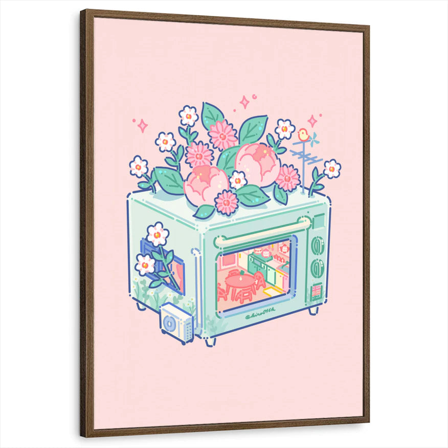 framed-print-brown-walnut-standard