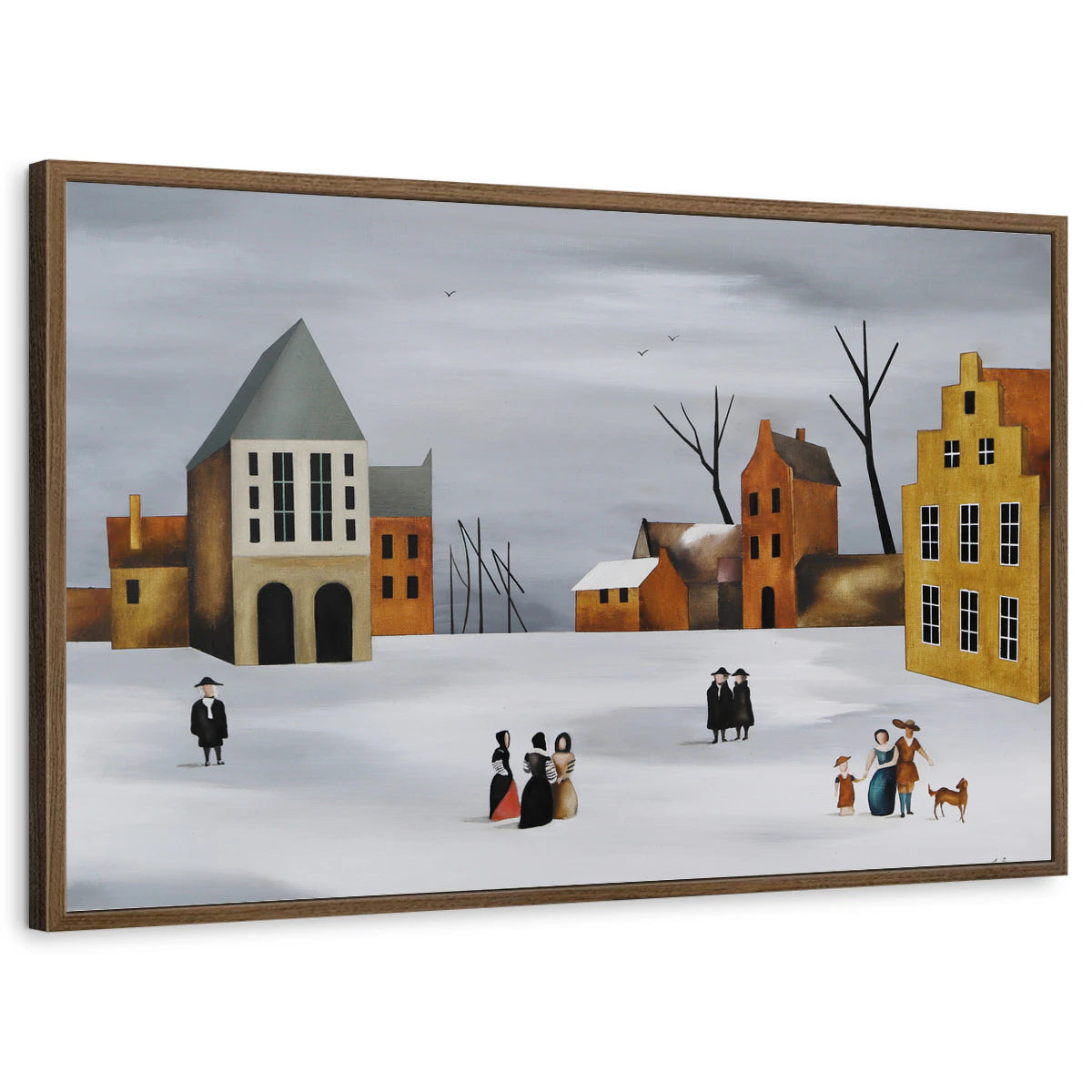 framed-print-brown-walnut-standard