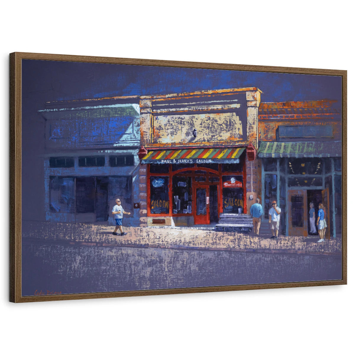 framed-print-brown-walnut-standard