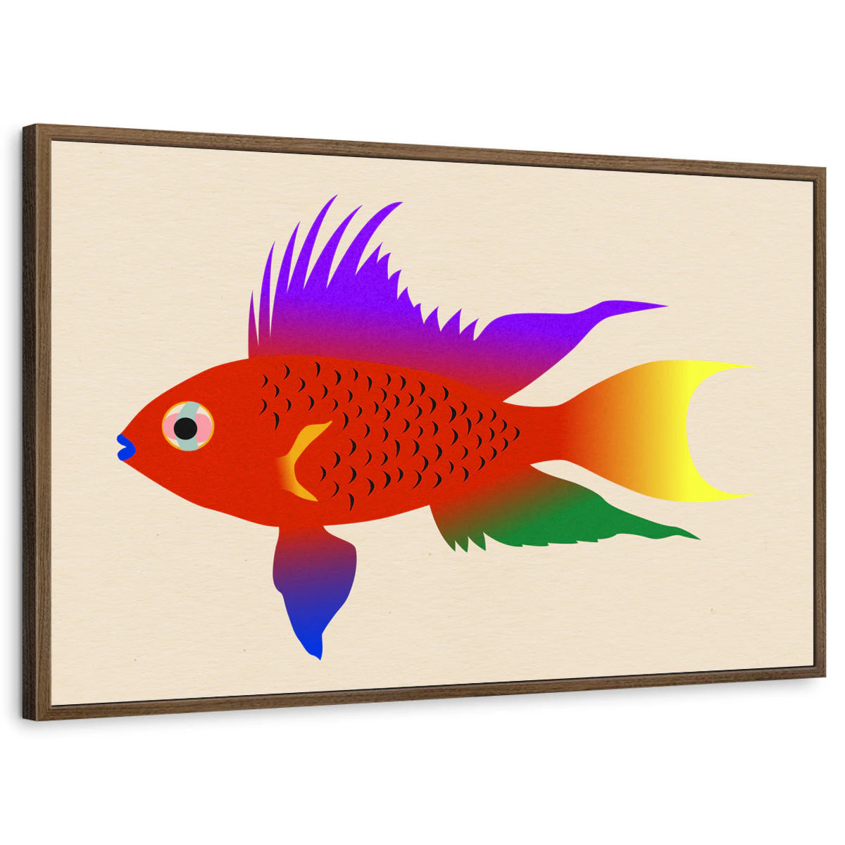 framed-print-brown-walnut-standard