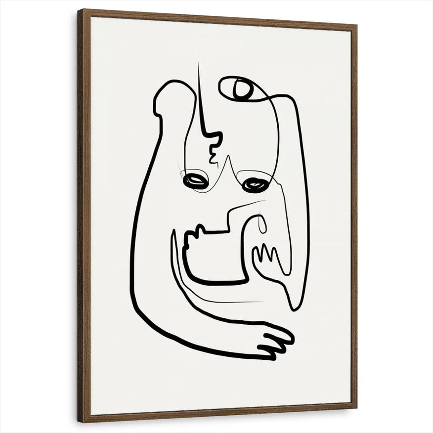 framed-print-brown-walnut-standard