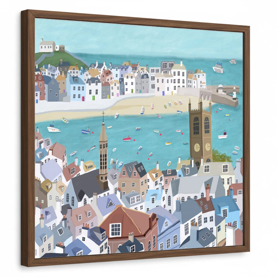 framed-print-brown-walnut-standard