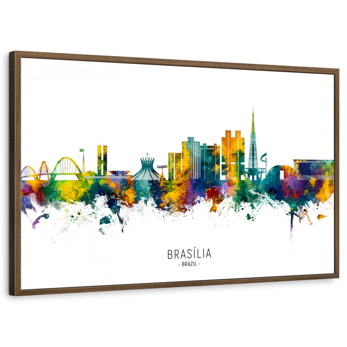 framed-print-brown-walnut-standard