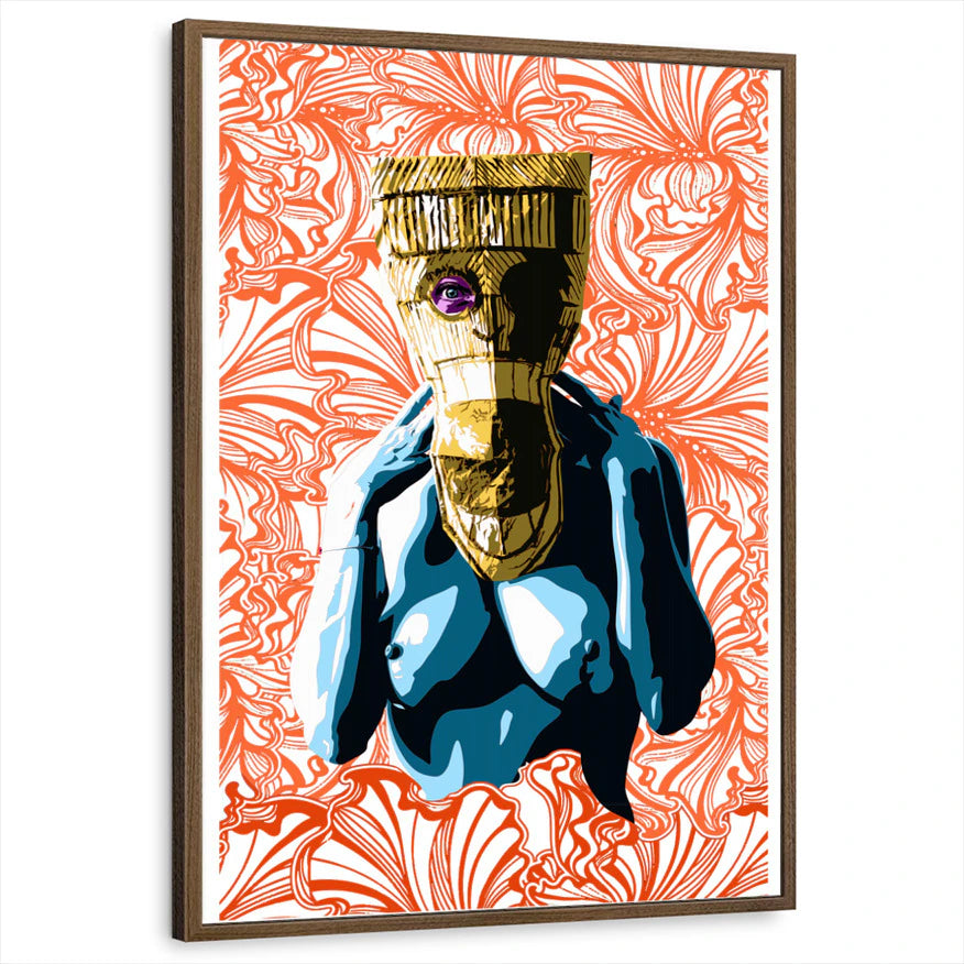 framed-print-brown-walnut-standard