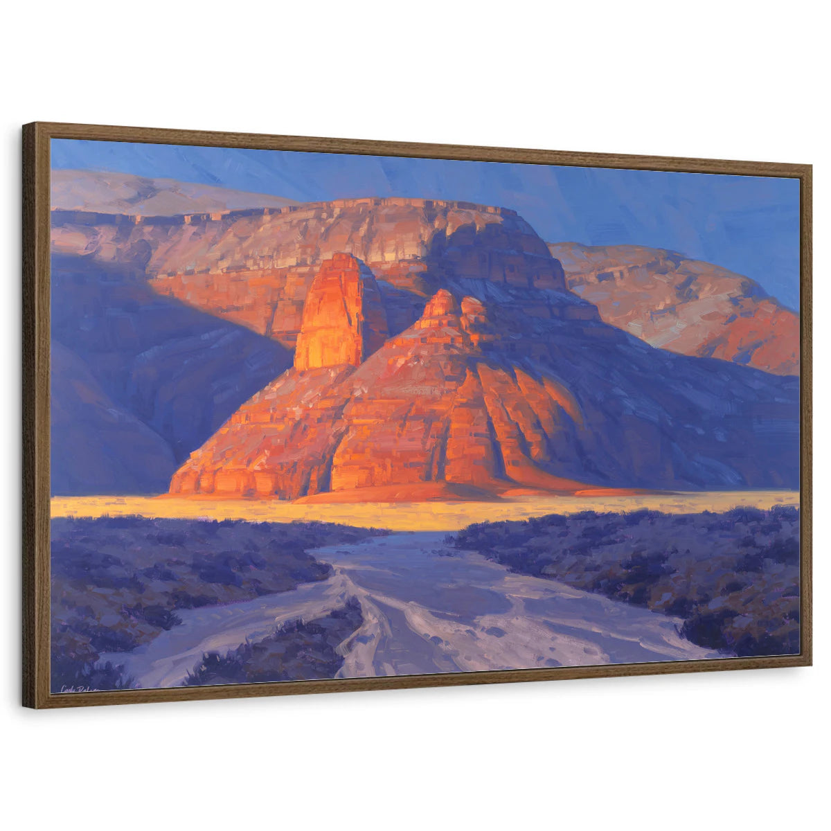 framed-print-brown-walnut-standard