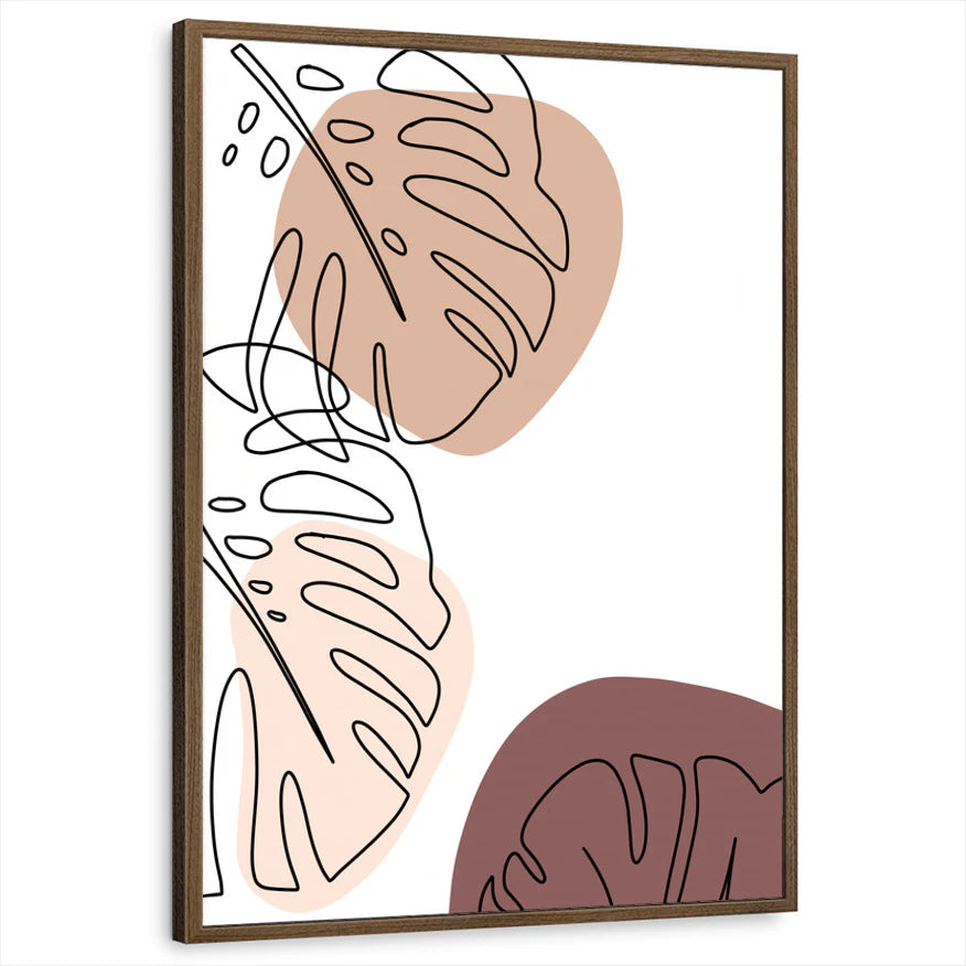 framed-print-brown-walnut-standard