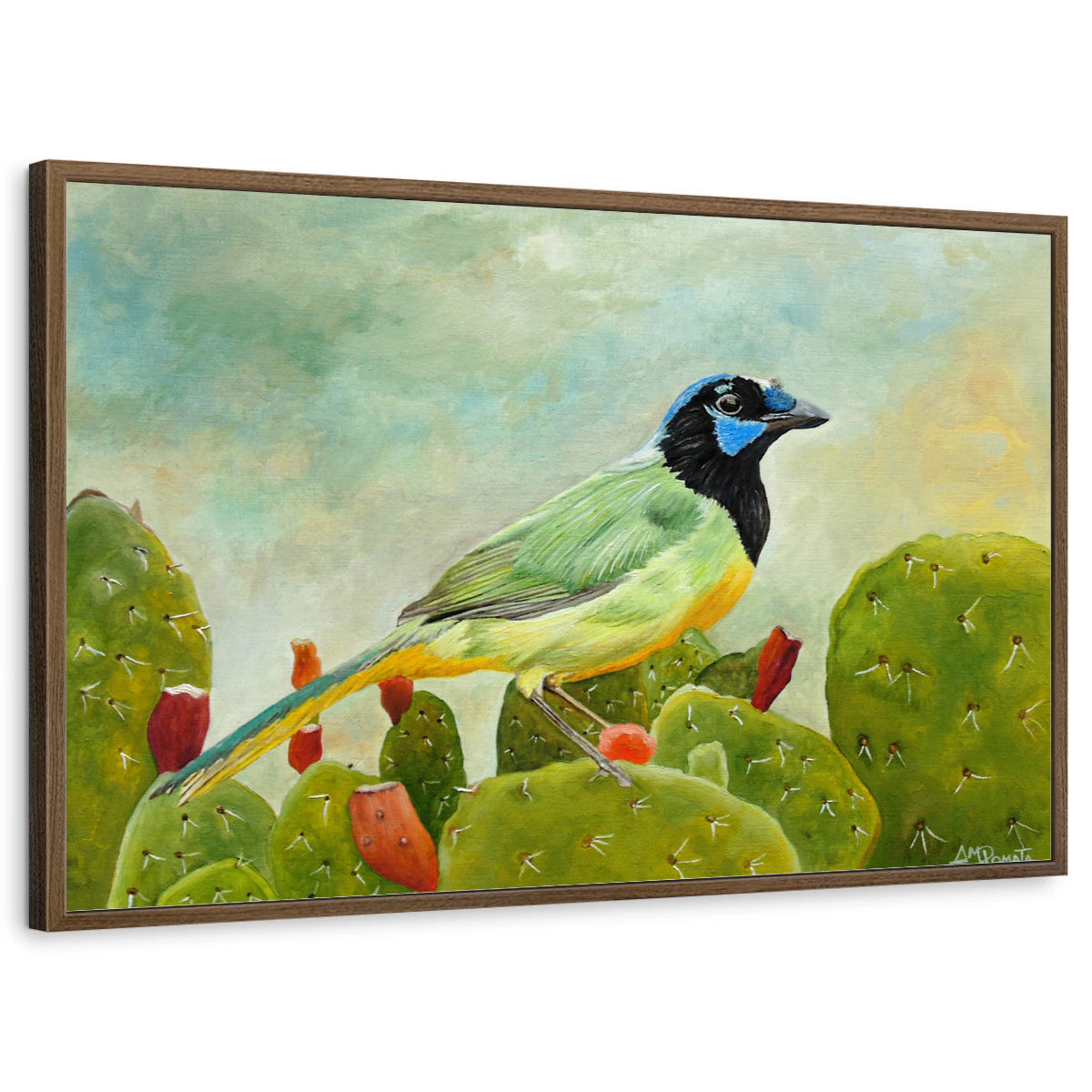 framed-print-brown-walnut-standard