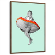 framed-print-brown-walnut-standard