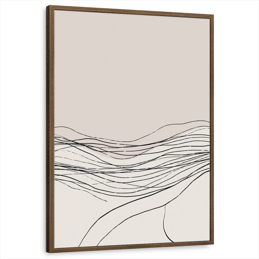 framed-print-brown-walnut-standard