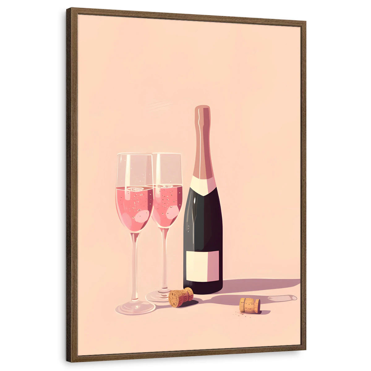framed-print-brown-walnut-standard