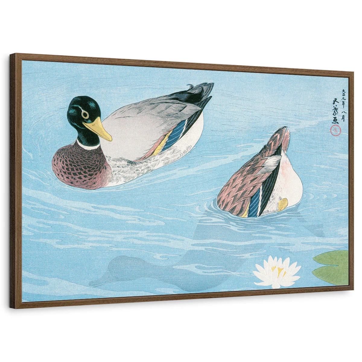 framed-print-brown-walnut-standard
