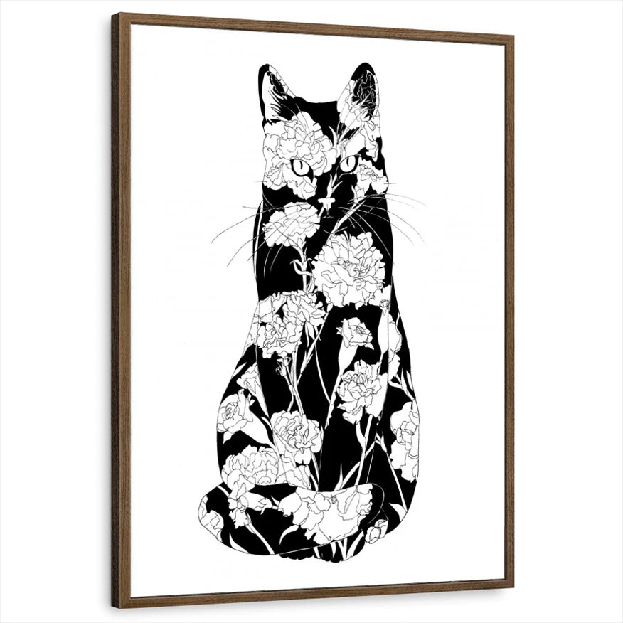 framed-print-brown-walnut-standard