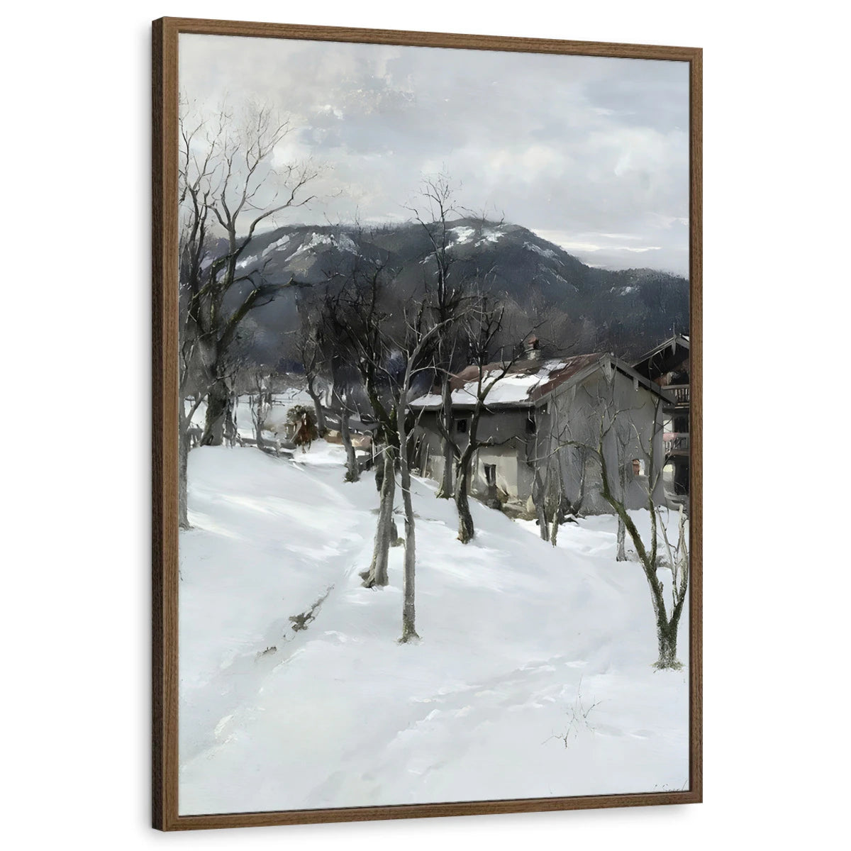 framed-print-brown-walnut-standard