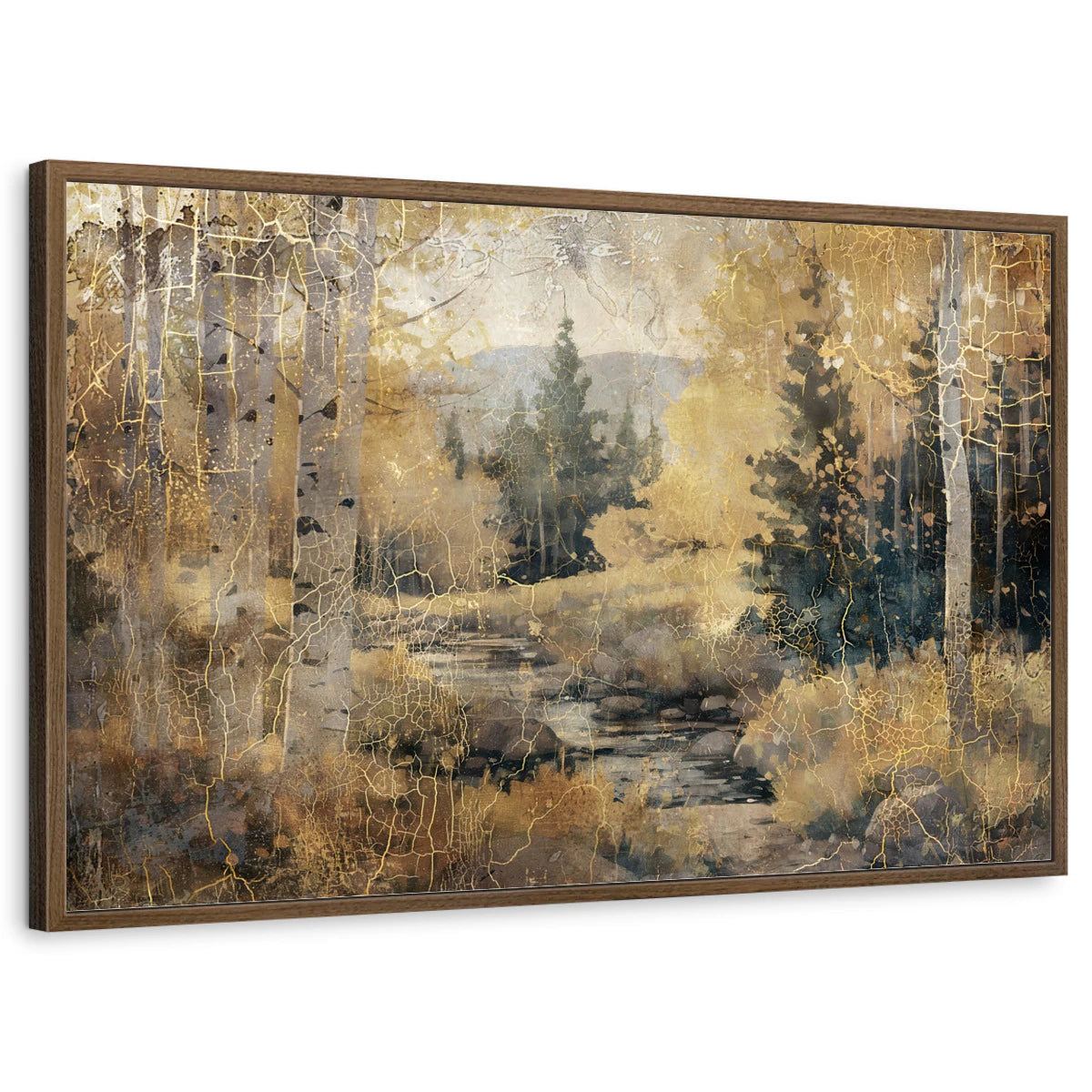 framed-print-brown-walnut-standard