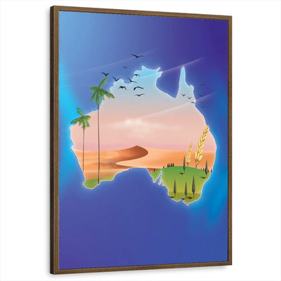 framed-print-brown-walnut-standard