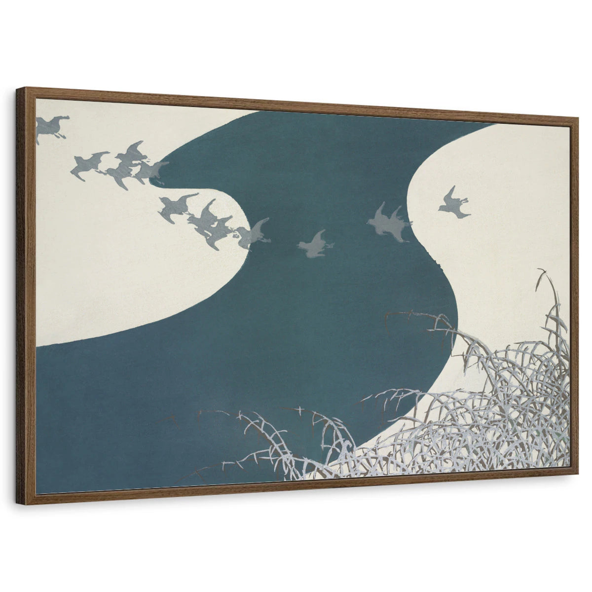 framed-print-brown-walnut-standard