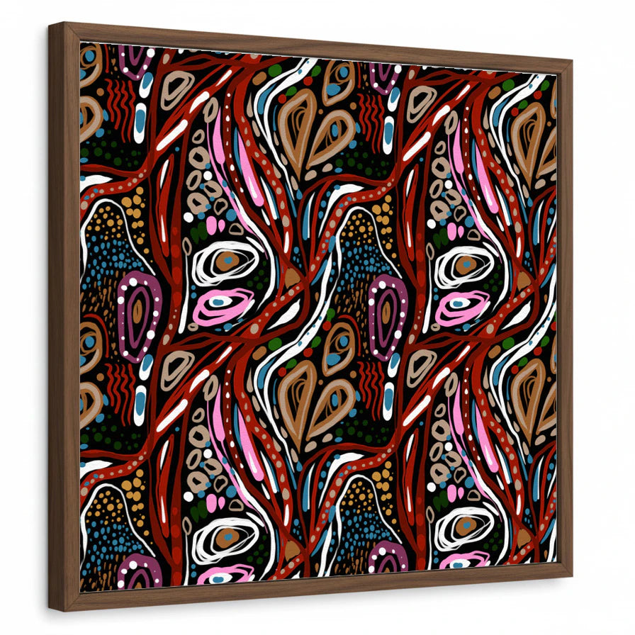 framed-print-brown-walnut-standard