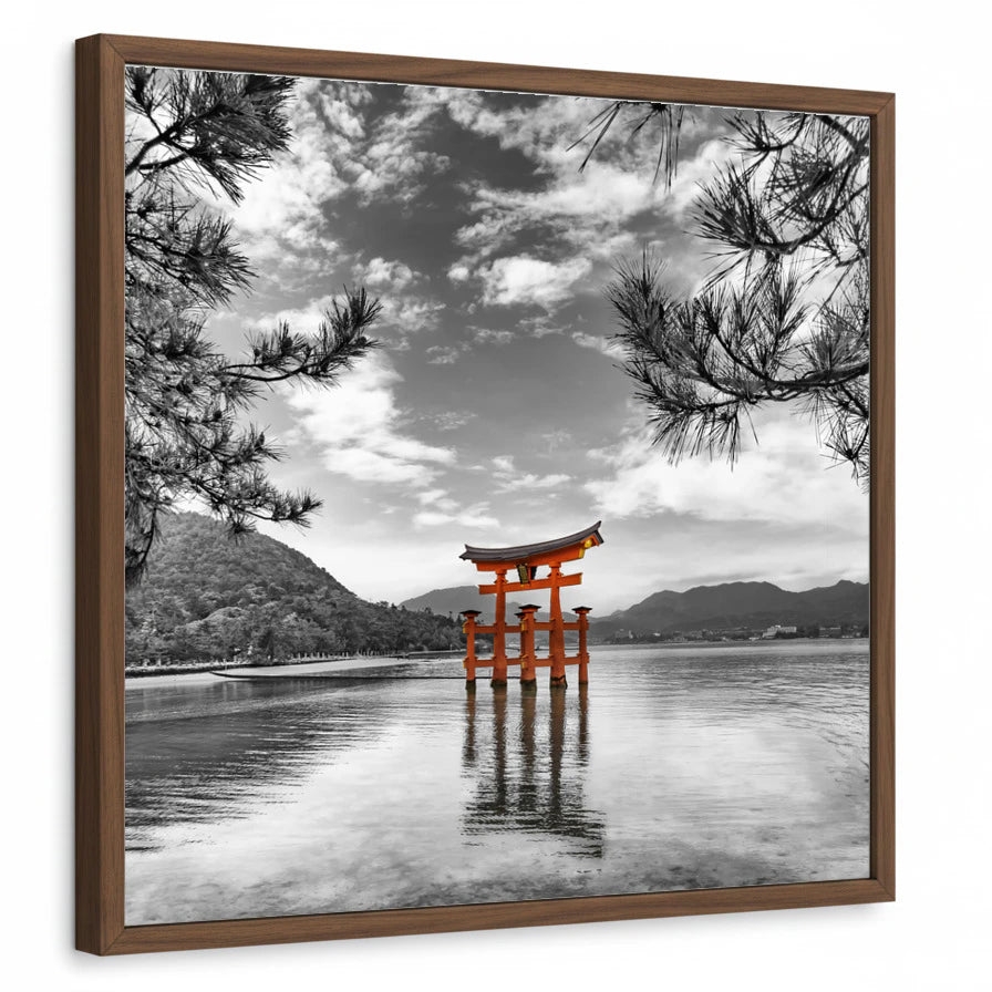framed-print-brown-walnut-standard