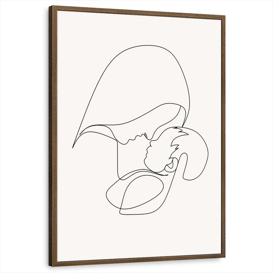 framed-print-brown-walnut-standard