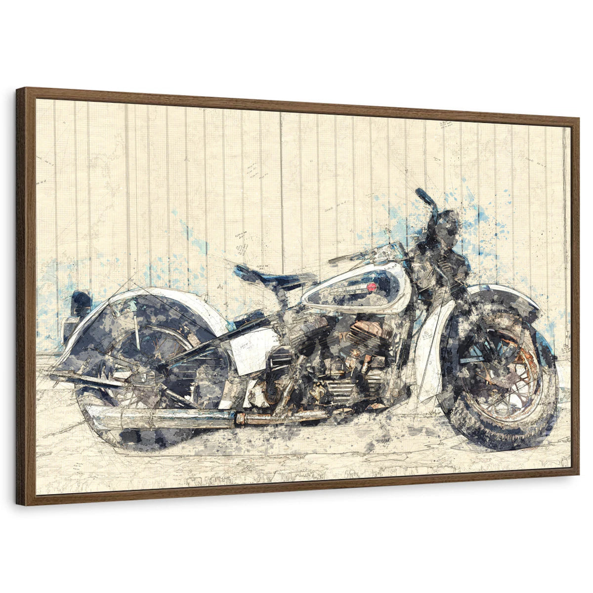 framed-print-brown-walnut-standard